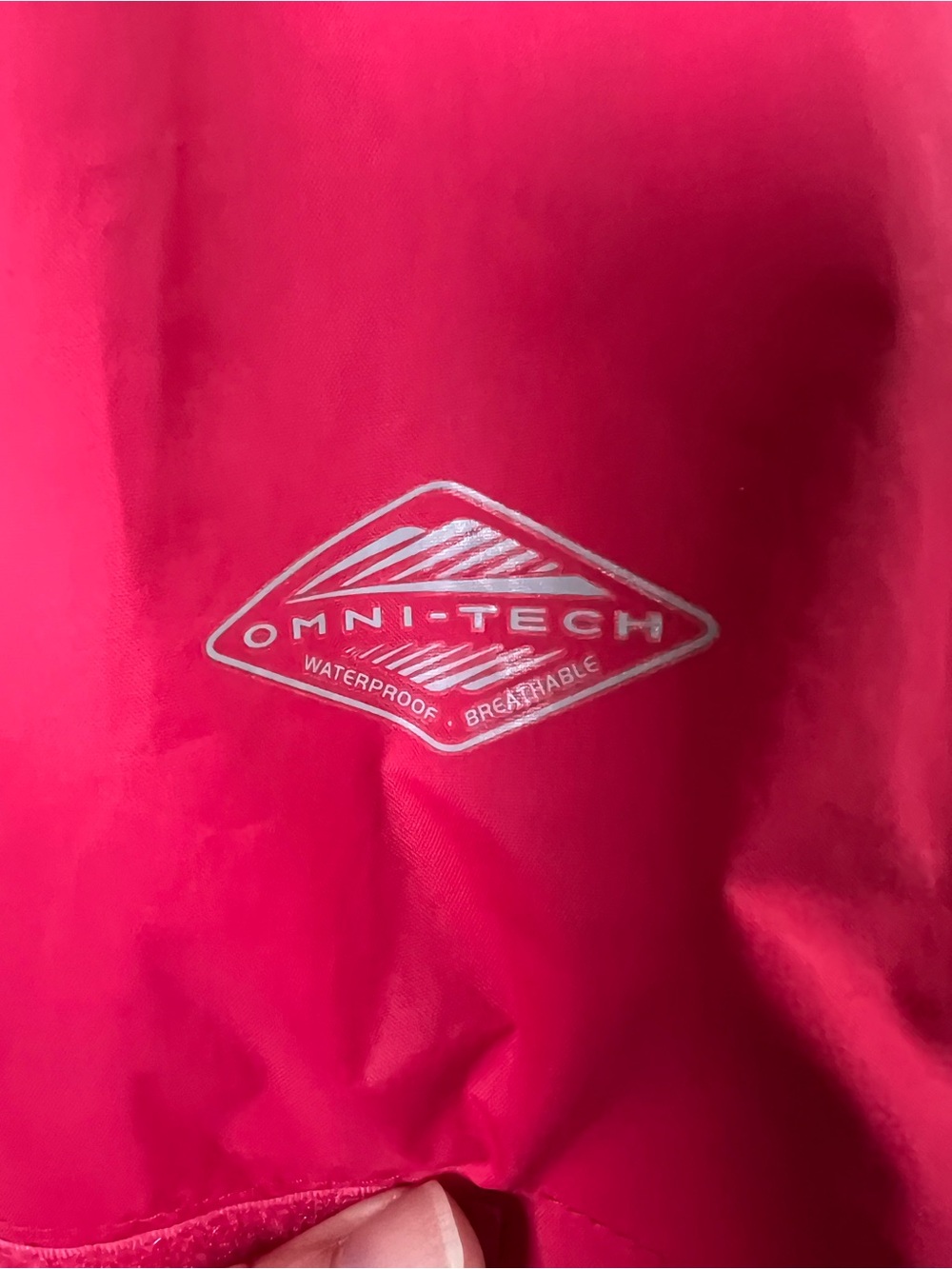 Columbia Women's Bright Pink Hooded Waterproof Jacket - Picture 4 of 6